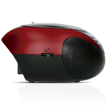 SCD-37 USB RED Scd-37 usb rood draagbare fm-radio cd- en usb-speler rood Product foto